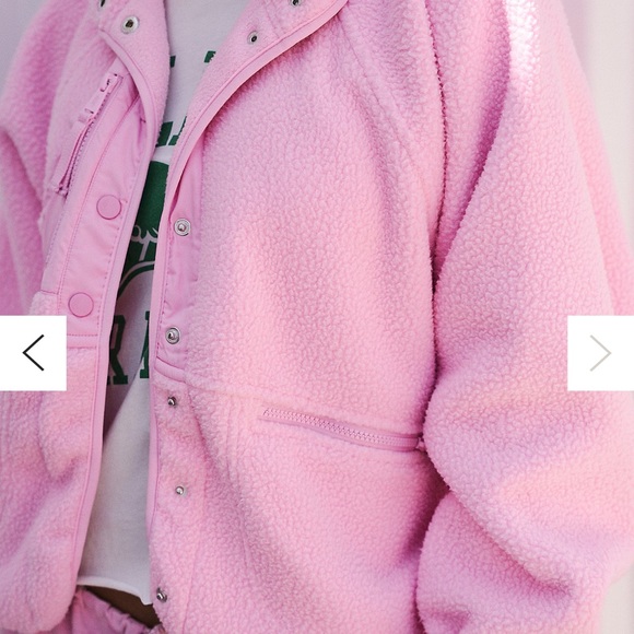 Free People Hit The Slopes Fleece Jacket - Picture 2 of 6